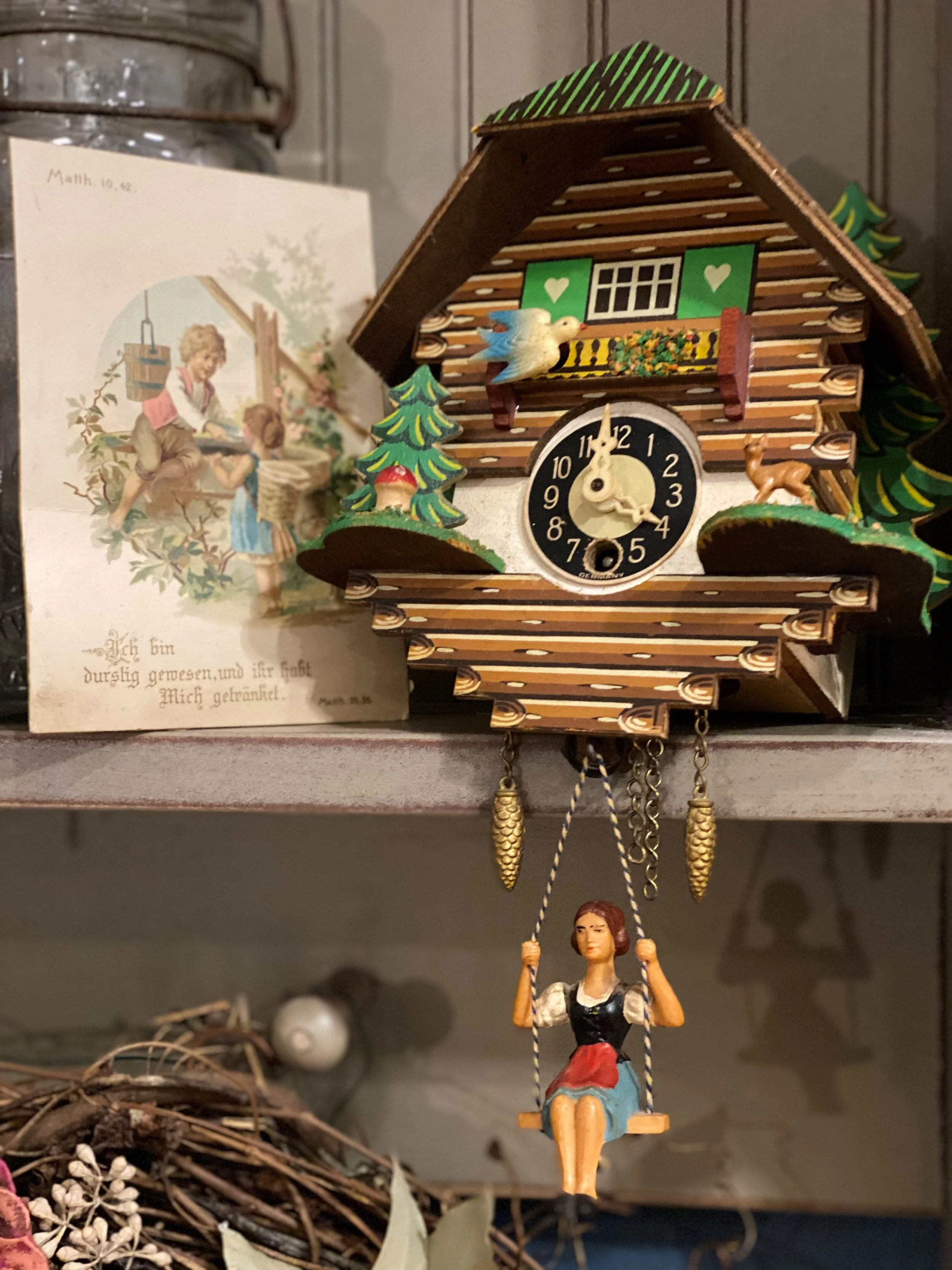 Kitschy Bavarian/German/Swiss Weather Houses & Clocks — Freakin